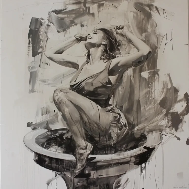 poner en un pedestal a una mujer